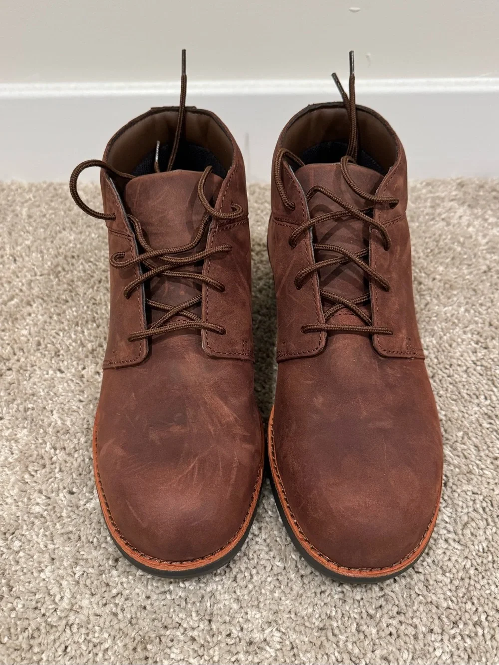 NIB Red Wing Shoes Men’s Zinc 5406 Steel Toe Leather Chukka Lace-Up Work Boots